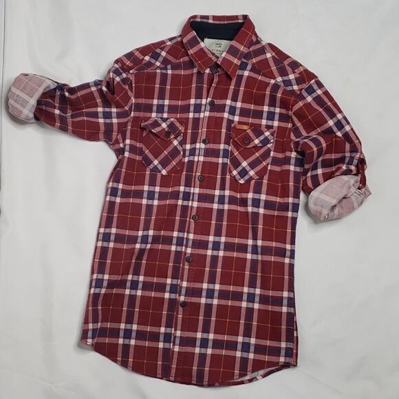 Scotch & Soda Plaid Lumber Button Down Shirt - Picture 9 of 11